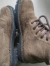 马登（Maden）英伦风马丁靴男中高帮工装靴反牛绒皮休闲鞋秋冬加绒 黄棕色 43 实拍图