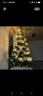 企米圣诞树套餐豪华场景装饰布置加密枝头彩灯发光礼物圣诞节装饰品 1.5米豪华圣诞树套餐 实拍图