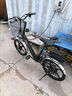 凤凰（Phoenix）电动自行车成人男女士锂电池电动车新国标小型助力电瓶车电单车 R3黑色【单速】20寸一体轮 15AH电动续航45公里 实拍图
