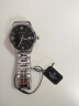 罗西尼（ROSSINI）手表男520情人节礼物石英表黑盘钢带国表商务日历防水 5200011 实拍图