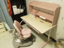 爱果乐（IGROW）儿童学习桌椅儿童书桌学习桌儿童学习桌椅套装升降桌写字桌实木 畅学家8 1.2M+童星椅 粉色 实拍图