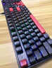 双飞燕（A4TECH） 血手幽灵S510真机械键盘有线游戏轻音霓虹混彩背光宏编程104键带双拼色键帽 S510R段落感青轴清脆发光版 实拍图