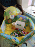费雪(Fisher-Price)儿童海洋球池 宝宝布制投篮海洋球池围栏(配25个海洋玩具球)F0315生日礼物礼品送宝宝 实拍图