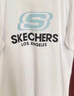 斯凯奇（Skechers）夏季情侣款T恤女男百搭上衣撞色宽松运动短袖 实拍图