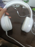 艾本（AIBEN）英语四六级听力耳机大学生四级六级考试调频FM收音机头戴式蓝牙耳机托福雅思专四专八听力考试耳机 C206S充电款白色 全包耳 套餐一（耳机+带麦线） 实拍图