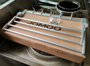 九牧（JOMOO） 厨卫五金挂件浴室毛巾架浴巾架太空铝可折叠置物架排勾 实拍图