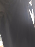 杰克·琼斯（JACK&JONES）25年男装T恤男夏季T恤舒适男士短袖凉感多色上衣纯色水洗不易走形 E39暗灰色 3XL 实拍图