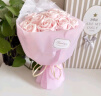 初朵14朵玫瑰花束香皂花康乃馨同城配送七夕情人节礼物送女朋友纪念鲜 实拍图