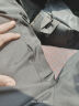 Foss Phil休闲裤男春夏季宽松直筒裤子男冰丝垂顺感阔腿运动西装裤黑色2XL 实拍图