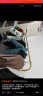 木樽室内晾衣架落地单杆晾衣服家用卧室适用于踢脚线取暖器烘干挂衣架 置物网款 单杆衣架100cm 实拍图