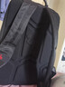 爱华仕 OIWAS商务时尚背包男电脑包大容量女休闲书包男士旅行学生双肩包 黑色 实拍图