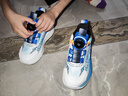 哈比熊（HOBIBEAR）童鞋春秋季中大童透气跑步鞋男童篮球鞋运动鞋JD80S79 蓝白30码 实拍图