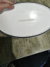 舍里 北欧创意蒸鱼盘子家用新款网红ins大号长方形陶瓷装鱼盘菜盘餐盘 14寸鱼盘 实拍图