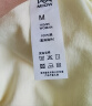 猫人（MiiOW）100%纯棉睡裙睡衣女士家居服圆领舒适透气简约春夏套头短袖可外穿 胖胖小猫 浅柠檬 M 推荐（80-100斤） 实拍图