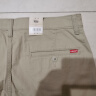 Levi's李维斯男士浅咖色短裤薄款潮流个性时尚简约商务宽松休闲裤 卡其色 32 实拍图