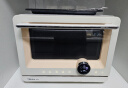 美的微蒸烤一体机PG2010W/PG2011W 家用微波炉蒸箱烤箱 20L高容积小户型之选/800变频火力/app操控 米白色 实拍图
