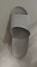 adidas COMFORT FLIP拖鞋人字拖男女阿迪达斯官方轻运动EG2069 黑色/白色 39 (240mm) 实拍图