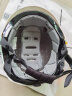 YEMA 3C认证359S电动摩托车头盔男女夏季防晒半盔安全帽新国标 白色花+长茶 晒单实拍图