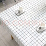 雨毅桌布防水防油桌垫防烫餐桌布桌面垫野餐垫茶几餐桌布 137*180白色 实拍图