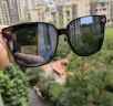 暴龙（BOLON）眼镜王俊凯同款黑超墨镜男女款防紫外方框太阳镜 BL3037D11 实拍图
