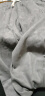 顶峰保罗（Dingfengbaoluo）麂皮绒裤子男士春夏季休闲裤束脚宽松运动潮牌重磅K575深灰4XL 晒单实拍图