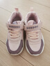 巴布豆（BOBDOG）童鞋女童网面休闲鞋春秋透气儿童运动鞋102521006嫩粉/藕荷紫31 实拍图