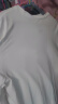 京东京造【抗菌小白T】5A抑菌抗发黄t恤男新疆棉短袖T恤男夏打底T 白色XL 晒单实拍图