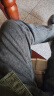 南极人牛仔裤男士夏季宽松直筒商务弹力休闲长裤2024新款修身裤子男款 206烟灰色常规 32 晒单实拍图