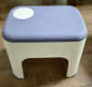 维简（Vilscijon）凳子小板凳小凳子家用儿童塑料矮凳洗澡客厅浴室换鞋凳防滑小椅子 实拍图