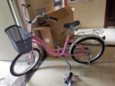 凤凰（Phoenix） 自行车女男式大中小学生青少年普通勤城市复古轻便代步复古单车 22寸花语【核心省力轴承】雏菊 实拍图