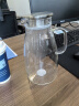 慕馨（moosen）凉水壶玻璃耐热高温防爆家用大容量水瓶凉白开水杯茶壶套装冷水壶 1800ml+2个320ml水杯 实拍图