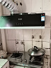 志高（CHIGO）油烟机 中式家用大吸力抽油烟机顶吸小尺寸脱排油烟机 豪配按键款+油烟分离双层网+自行安装 实拍图