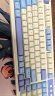 狼蛛（AULA）S99无线蓝牙有线三模键盘机械手感RGB背光拼色静音键盘鼠标耳机套装mac电脑键盘 复古灰【三模/RGB】 晒单实拍图