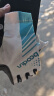 boodun骑行手套半指夏季公路山地自行车动感单车装备硅胶减震透气 湖蓝色 XL 实拍图