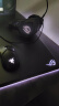 ROG烈焰战甲 游戏鼠标垫  桌垫 硬质鼠标垫 防滑 RGB背光 发光鼠标垫 USB拓展 黑色 实拍图