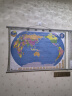 2024年 世界地图挂图（升级精装版 1.1米*0.8米 学生、办公室、书房、家庭装饰挂图 无拼缝） 实拍图