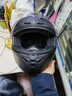 GSB摩托车头盔冬季防冻保暖男女盔3C电动车摩托车通勤竞速头盔gsb361 哑黑配透明镜片+顺丰快递 XL（建议57-58头围） 实拍图