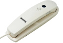 飞利浦(PHILIPS）电话机座机 固定电话 办公家用 壁挂机 桌壁两用 免电池  一键拨号TD2801白色 实拍图