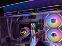 华硕（ASUS）ROG STRIX飞龙三代360 ARGB白色一体式CPU水冷散热器 双模低噪音泵/可旋转冷头盖/ROG高性能风扇 实拍图