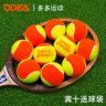 欧帝尔（odea）儿童网球软式网球球减压过渡初学训练用球散装袋装mini网球 欧帝尔橙色球3个散装 实拍图