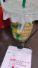 欣佰悦（XINBAIYUE）网红咖啡杯子一次性奶茶杯子带盖商用自制饮料饮品打包外带杯水杯 可爱/好运 杯+盖+吸管+防漏纸 420ML50只 晒单实拍图