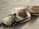 Onitsuka Tiger鬼塚虎春夏男女帆布一脚蹬懒人鞋MEXICO 66™ SLIP-ON 1183A360 米色/藏青色 39.5 实拍图