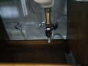 橱卫帮（CVBAB）面盆下水管 洗手盆下水器管 排水管 不锈钢下水软管银灰色CVS02 晒单实拍图
