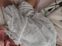 舒贝怡婴儿衣服短袖套装夏季男女宝宝纯棉儿童分体两件套薄款满印粉 90 实拍图