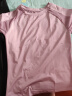 徽昂瑜伽服套装女跑步训练速干健身衣运动套装拼网短袖T恤束脚裤紫S 实拍图