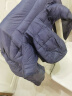 雪中飞轻薄款连帽羽绒服男春季防风保暖羽绒衣日常通勤简约休闲百搭外套 雾蓝色 4XL (195) 实拍图