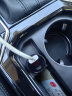 倍思（Baseus）车载充电器点烟器超级快充单口45W一拖二苹果汽车充电转化器 黑色 实拍图