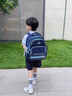 卡米羊Kamiyang2024新款书包男小学生一二三到六年级儿童男生女孩护脊男童双肩包 小号宝蓝色+送防水手表+挂饰 实拍图