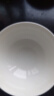 京东京造 骨瓷家用6英寸面碗陶瓷碗米饭碗可微波炉使用  2只装 纯白 晒单实拍图