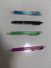 三菱（uni）M5-100活动铅笔 0.5mm学生自动铅笔橡胶手握透明彩色杆带橡皮可擦笔 绿色 1支装 实拍图
